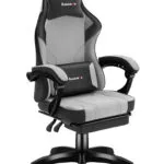 Huzaro Force 3.7 Υφασμάτινη Καρέκλα Gaming με Ρυθμιζόμενα Μπράτσα Γκρι