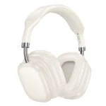 Hoco W52 Plus Ασύρματα / Ενσύρματα Over Ear Ακουστικά με 46 ώρες Λειτουργίας Milk