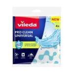 Universal Cloth Enzymes Vileda Pro Clean 4 Pcs
