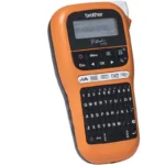 Brother PT-E110VP Ηλεκτρονικός Ετικετογράφος Χειρός σε Πορτοκαλί Χρώμα PT-E110VPYJ1