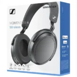 Sennheiser Momentum 4 Ασύρματα / Ενσύρματα Over Ear Ακουστικά με 60 ώρες Λειτουργίας και Quick Charge Μαύρα
