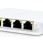 Ubiquiti USW Flex Mini Managed L2 PoE+ Switch με 5 Θύρες Gigabit (1Gbps) Ethernet