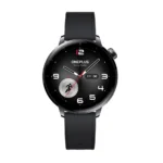 OnePlus Watch 3 Stainless Steel 43mm Αδιάβροχο με Παλμογράφο (Black Steel)