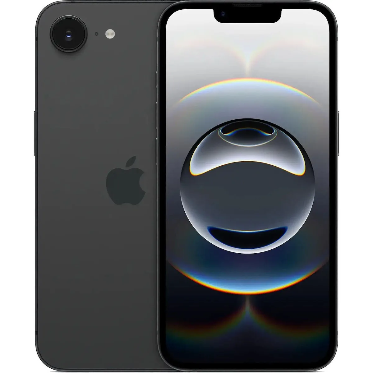 20250814115655_apple_iphone_16e_8_256gb_mayro Apple iPhone 16e (8/256GB) Μαύρο - Image 1