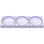 Asus Prime MR120 Reverse Case Fan με ARGB Φωτισμό και Σύνδεση 4-Pin PWM 3τμχ Λευκό