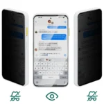 Fairphone Original Tempered Glass Fairphone 6 Xensation Anti-spy Unbreakable Transparent Black