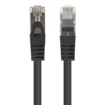Lanberg U/UTP Cat.6 Καλώδιο Δικτύου Ethernet 1m Μαύρο 1τμχ PCF6-20CC-0100-BK
