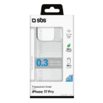 SBS 0.3 Skinny Back Cover Σιλικόνης Διάφανο (iPhone 17 Pro)