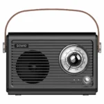 Savio RS-01 Φορητό Ραδιόφωνο με Bluetooth και USB Μαύρο