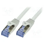 LogiLink S/FTP Cat.6a Καλώδιο Δικτύου Ethernet 1m Γκρι 1τμχ CQ3032S