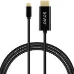 Savio Cable HDMI male - USB-C male 2m Μαύρο