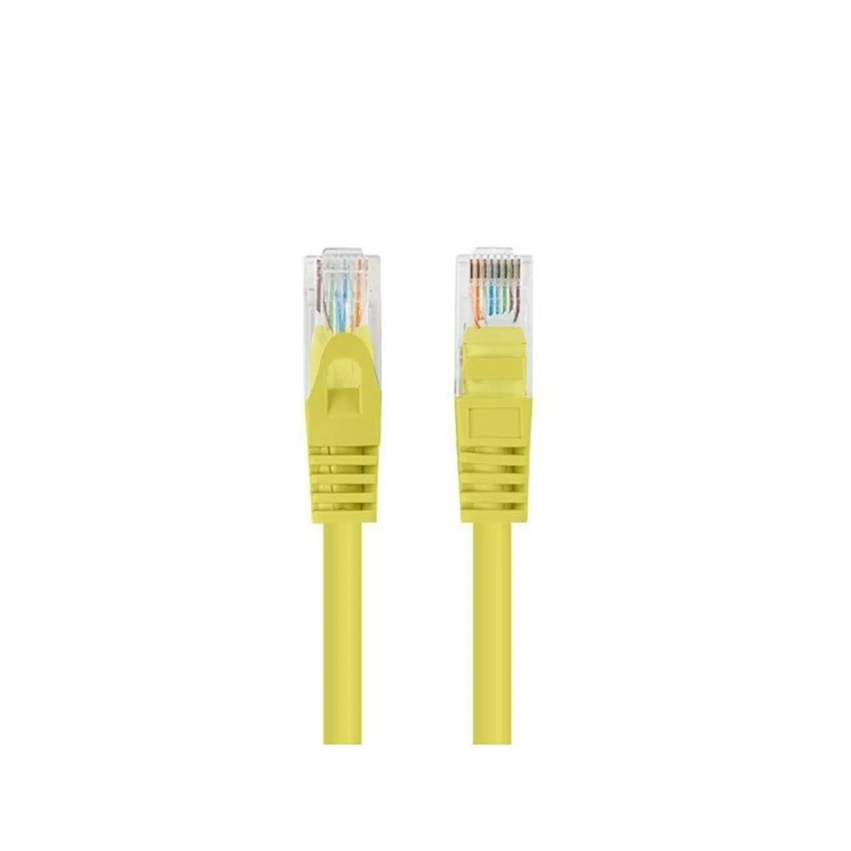 20250820125624_0ee4b6fb Lanberg U/UTP Cat.6 Καλώδιο Δικτύου Ethernet 1.5m Κίτρινο 10τμχ PCU6-20CC-0150-Y - Image 1