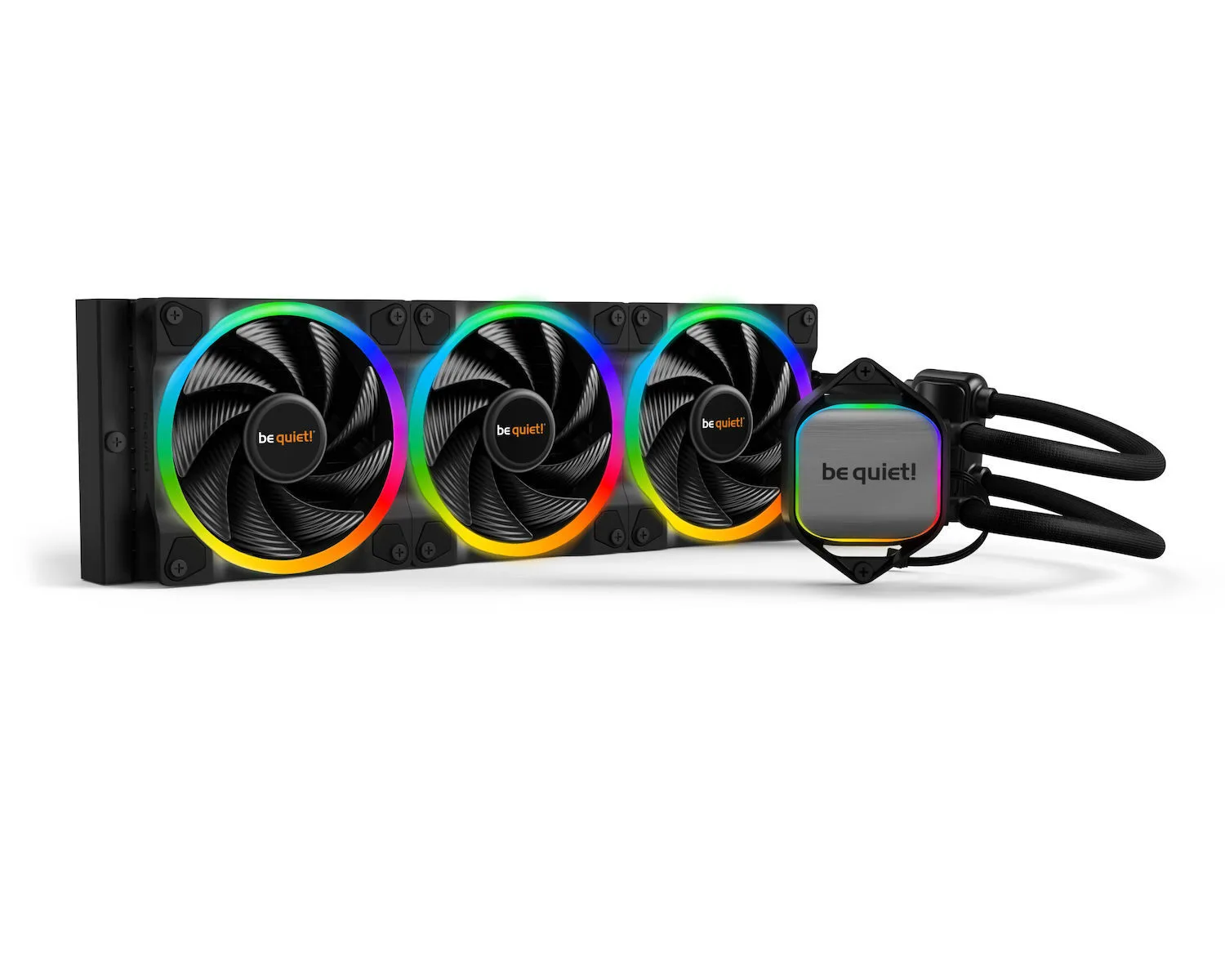 Be Quiet PURE LOOP 2 FX Υδρόψυξη Επεξεργαστή Τριπλού Ανεμιστήρα 120mm για Socket AM4/AM5/1700/1200/115x με ARGB Φωτισμό - Image 1