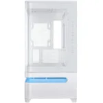 Asus Prime AP202 Gaming Mini Tower Κουτί Υπολογιστή με Πλαϊνό Παράθυρο και ARGB Φωτισμό Λευκό