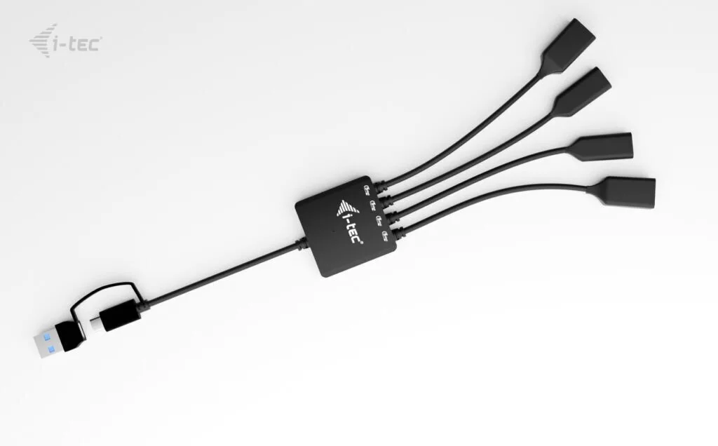 20250822105006_762a6aa0 i-tec USB 3.2 Hub 4 Θυρών με σύνδεση USB-C / USB-A CACBLHUB2A2C - Image 1
