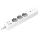 Xiaomi Πολύπριζο 3 Θέσεων με USB-A, USB-C και Καλώδιο 1.4m BHR07UKEU