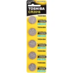 Toshiba CP-5C Μπαταρίες Λιθίου Ρολογιών CR2016 3V 5τμχ