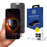 3MK Privacy Ματ Screen Protector (iPhone 17 / 17 Pro / 16 Pro)