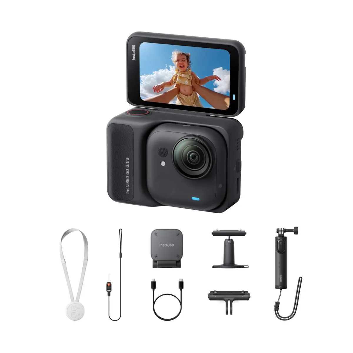 20250825131440_6676465e Insta360 GO Ultra Action Camera 4K Ultra HD Υποβρύχια Creator Bundle με Οθόνη Αφής 2.5" και Wi-Fi Midnight Black - Image 1
