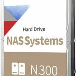 Toshiba N300 Nas 8TB HDD Σκληρός Δίσκος 3.5" SATA III για NAS HDWG780EZSTA