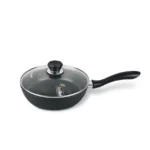 Maestro Τηγάνι από Αλουμίνιο Με Καπάκι 28cm MR-1205-28