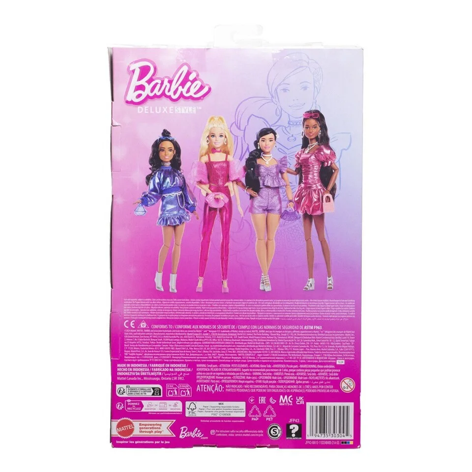 20250826165633_0db86a45 Barbie Deluxe Style Κούκλα για 3+ Ετών JFP43 - Image 1