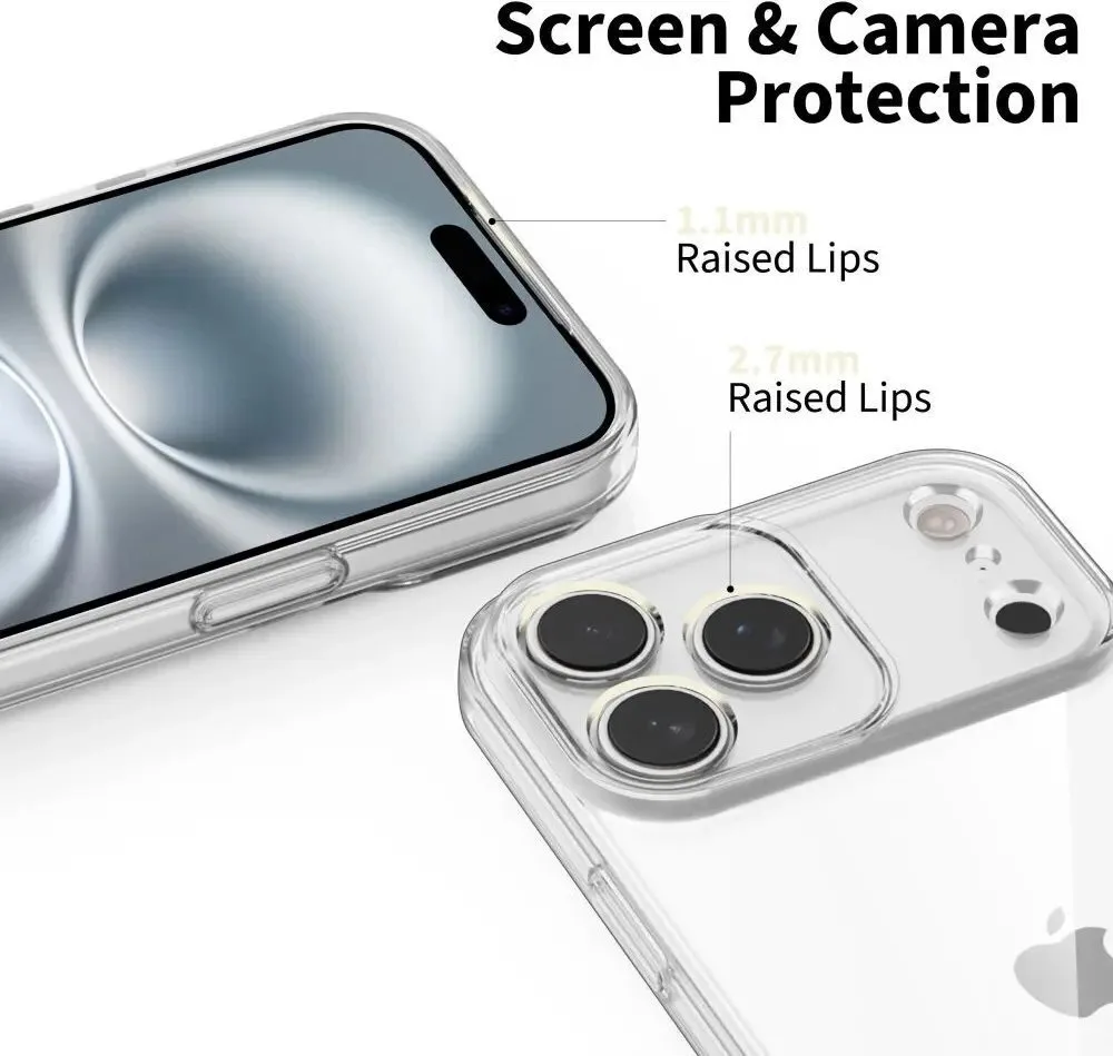 20250828100922_6377d091 Tech-Protect Flexair Back Cover Σιλικόνης Διάφανο (iPhone 17 Pro) - Image 1