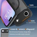 Tech-Protect Back Cover Σιλικόνης / Πλαστικό Μαύρο (iPhone Air)