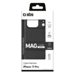 SBS Instict Mag Cover Back Cover Σιλικόνης Μαύρο (iPhone 17 Pro)