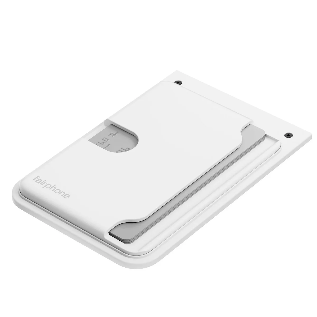 20250829161257_67d44d9b Fairphone Card Holder Fairphone 6 Modular In Plastic 3 Cards White - Image 1