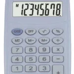 Vector Αριθμομηχανή Τσέπης σε Μπλε Χρώμα