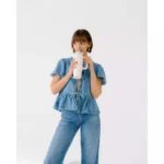 Stanley Flowstate Handled Tumbler Θερμός Ανοξείδωτο 890ml Violet Blossom με Καλαμάκι και Λαβή 10-12551-153