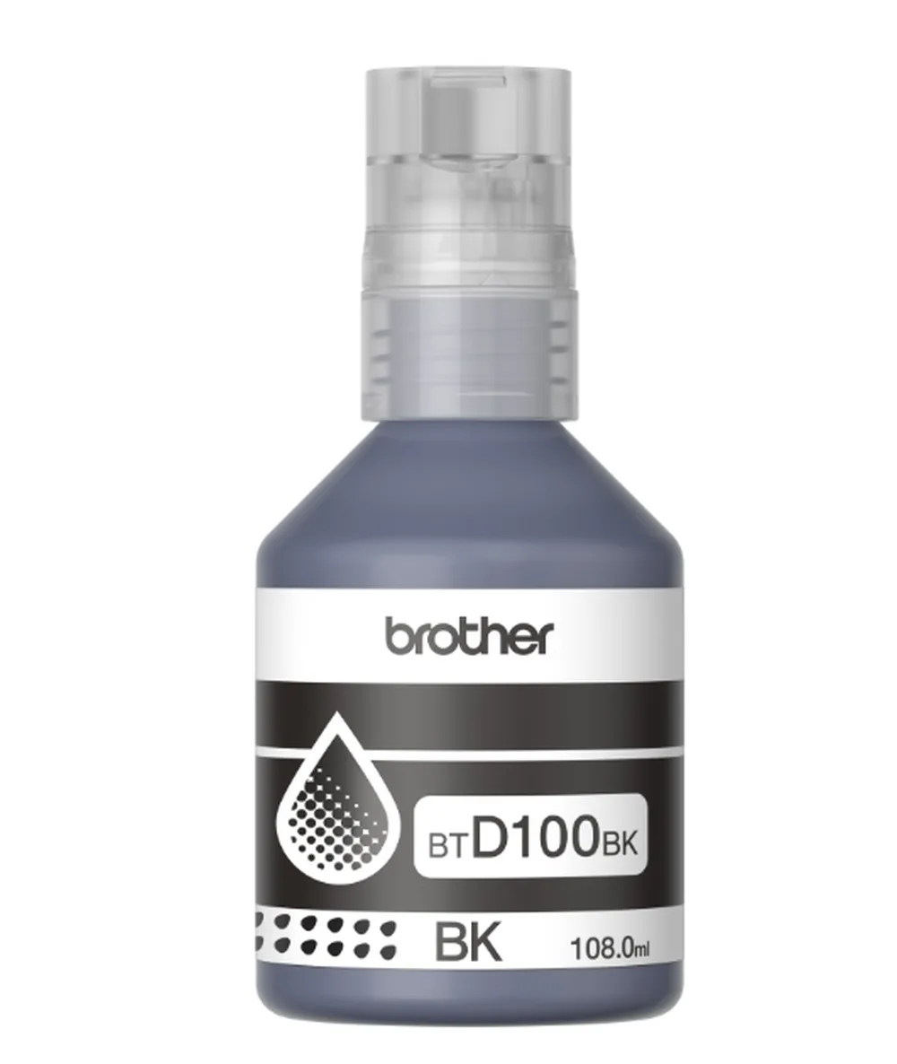 20250903125231_39e2d673 Brother BTD100BK Γνήσιο Μελάνι Εκτυπωτή InkJet Μαύρο (BT-D100BK) - Image 1