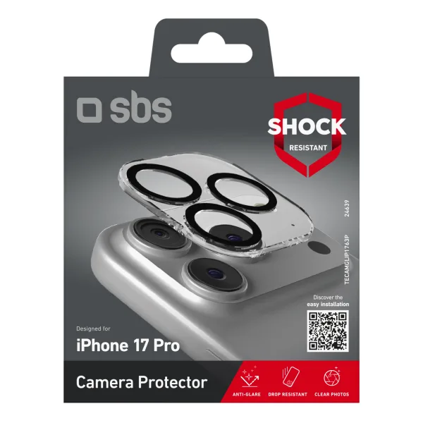 20250903150627_34526a8c SBS Προστασία Κάμερας Tempered Glass Διάφανο για το iPhone 17 Pro - Image 1
