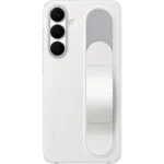 Samsung Standing Grip; Back Cover Σιλικόνης Λευκό (Galaxy S25 FE) EF-GS731CWEGWW