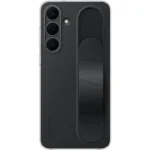 Samsung Standing Grip; Back Cover Σιλικόνης Μαύρο (Galaxy S25) EF-GS731CBEGWW