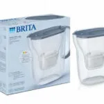 Brita Style Essential Κανάτα Σερβιρίσματος Πλαστική Graphite με Φίλτρο 2400ml
