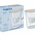 Brita Style Essential Κανάτα Σερβιρίσματος Πλαστική Sand με Φίλτρο 2400ml