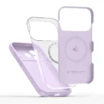Tech-Protect Magsafe Back Cover Σιλικόνης Μωβ (iPhone 17 Pro Max)