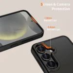 Tech-Protect Magmat Back Cover Σιλικόνης / Πλαστικό Μαύρο (Motorola Moto G86 5G) TPMMMG86MB