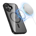 Tech-Protect Magmat Back Cover Πλαστικό / Σιλικόνης Μαύρο (iPhone 17)