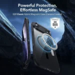 ESR Classic Hybrid Magsafe Back Cover Tempered Glass 0.3mm Διάφανο (iPhone Air)