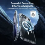 ESR Classic Hybrid Back Cover Tempered Glass 0.3mm Διάφανο (iPhone 17 Pro Max)