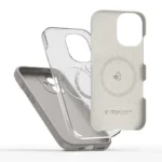 Tech-Protect Back Cover Σιλικόνης Γκρι (iPhone 17)