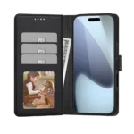 Tech-Protect Matte Wallet Σιλικόνης Μαύρο (iPhone 17 Pro Max)