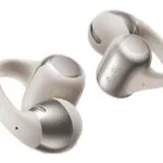 Shokz OpenDots ONE Open Ear Bluetooth Handsfree Ακουστικά με Αντοχή στον Ιδρώτα και Θήκη Φόρτισης Γκρι