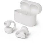 Philips TAQ2000 Open Ear Bluetooth Handsfree Ακουστικά με Αντοχή στον Ιδρώτα και Θήκη Φόρτισης Λευκά