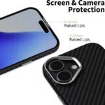 Tech-Protect Ion Carbon Back Cover Πλαστικό Ασημί (iPhone 17) 28413-0