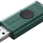Kingston Datatraveler 256GB USB 2.0 Stick με σύνδεση USB-A & USB-C Πράσινο