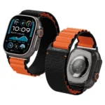 Spigen Wbf1 Λουράκι Υφασμάτινο Black Orange (Apple Watch 44/45/46/49 mm - Spigen) AMP10145